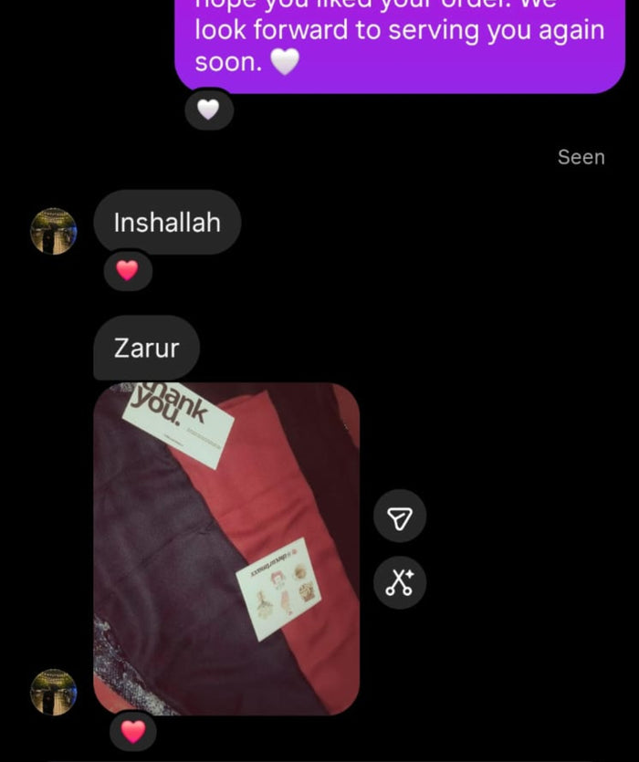 Customer review screenshot