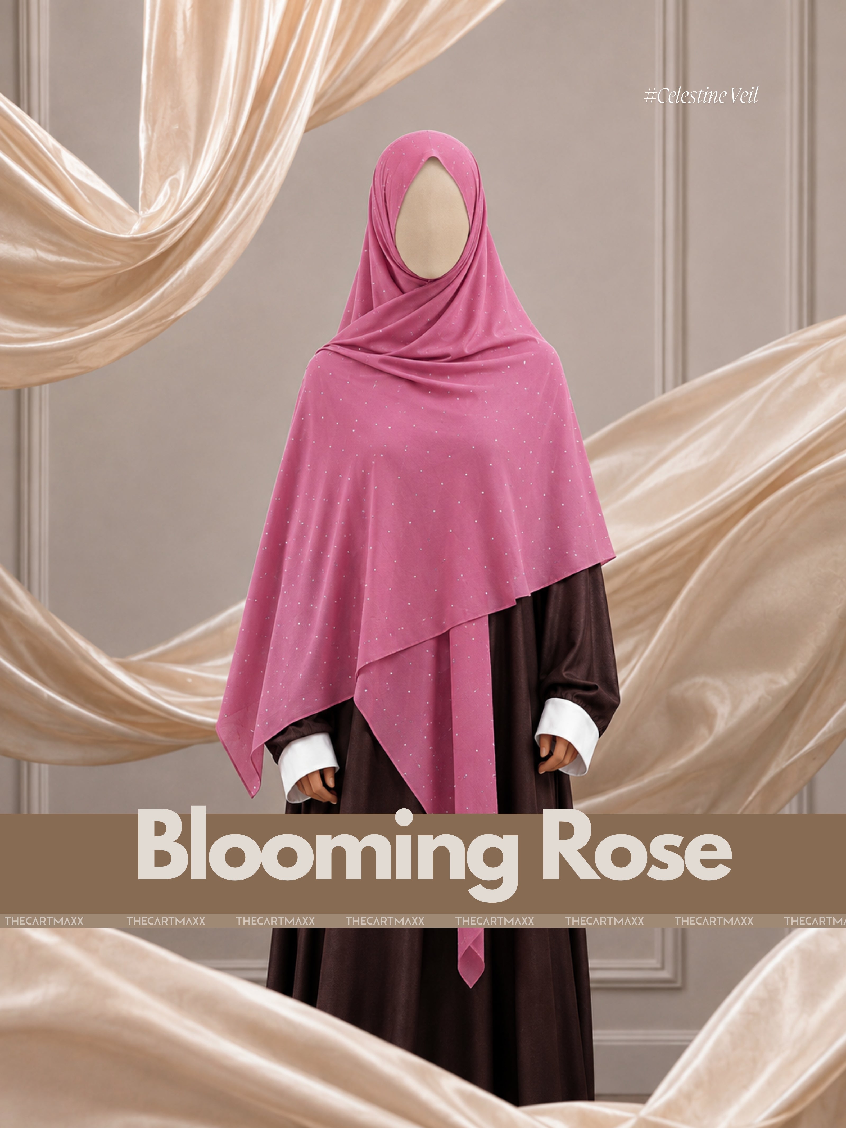 Celestine Veil Georgette Hijabs
