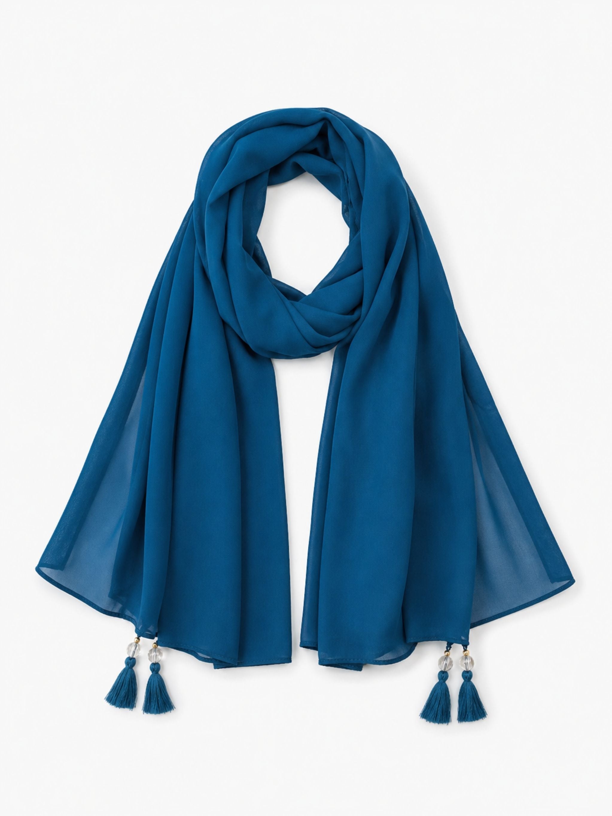 Classic Tassel Georgette Hijabs