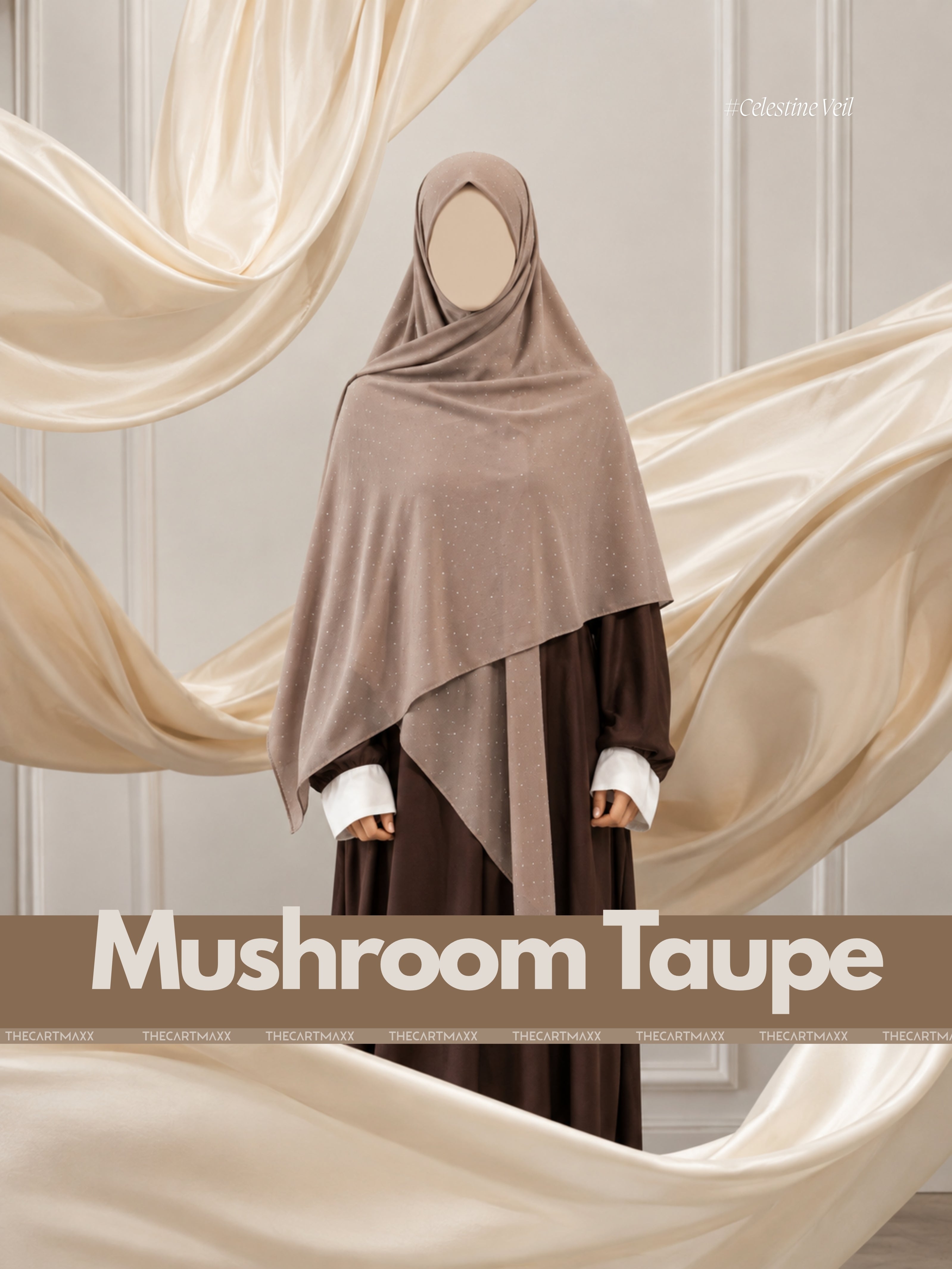 Celestine Veil Georgette Hijabs