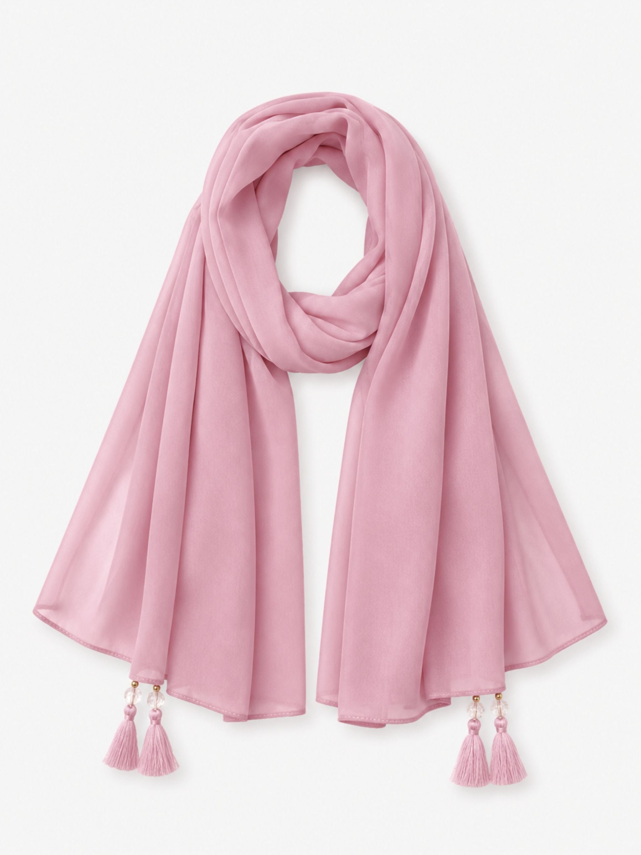 Classic Tassel Georgette Hijabs
