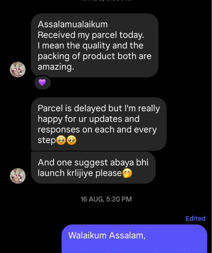 Customer review screenshot