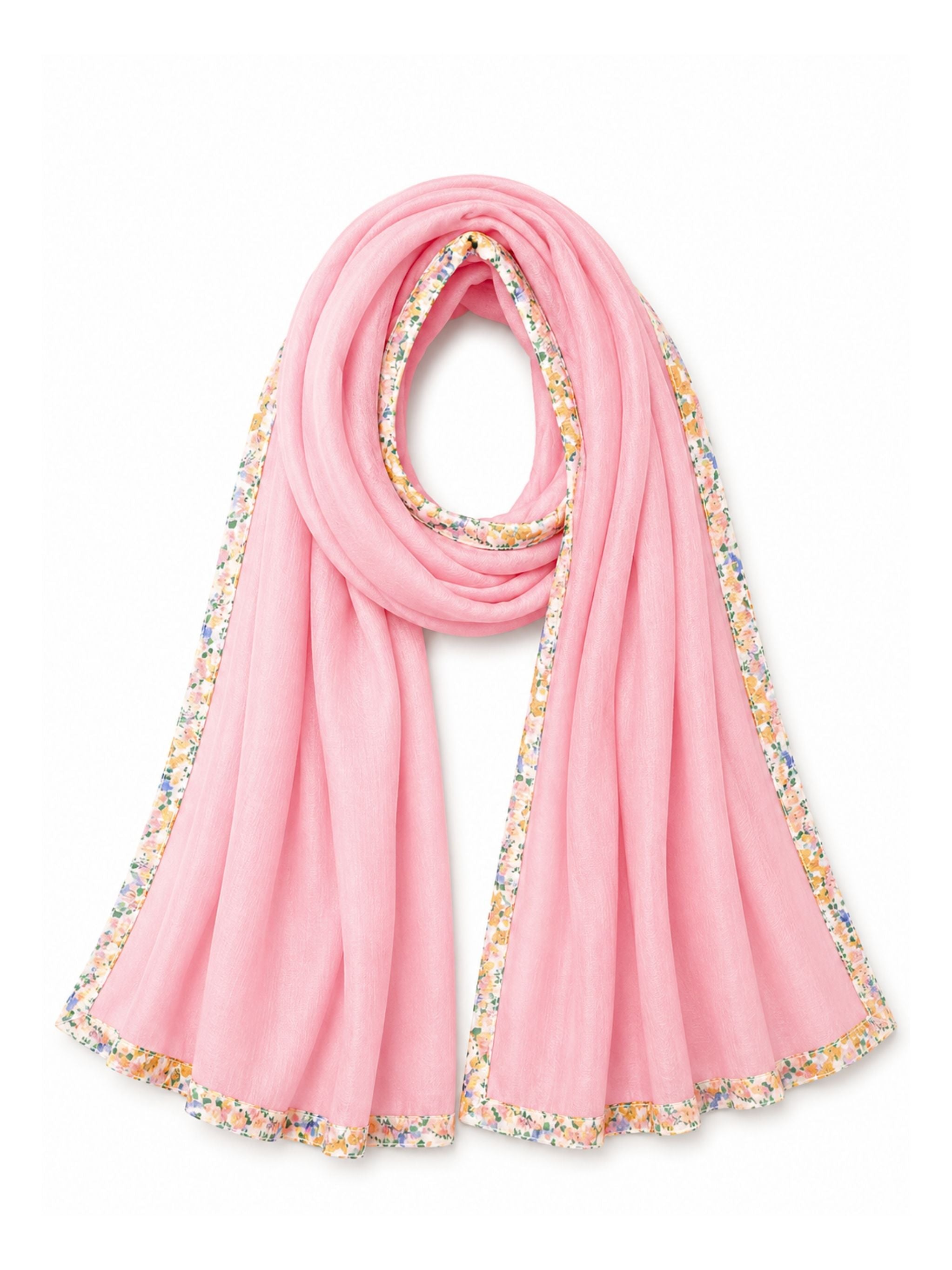 Luxe Crimson Bloom Hijabs