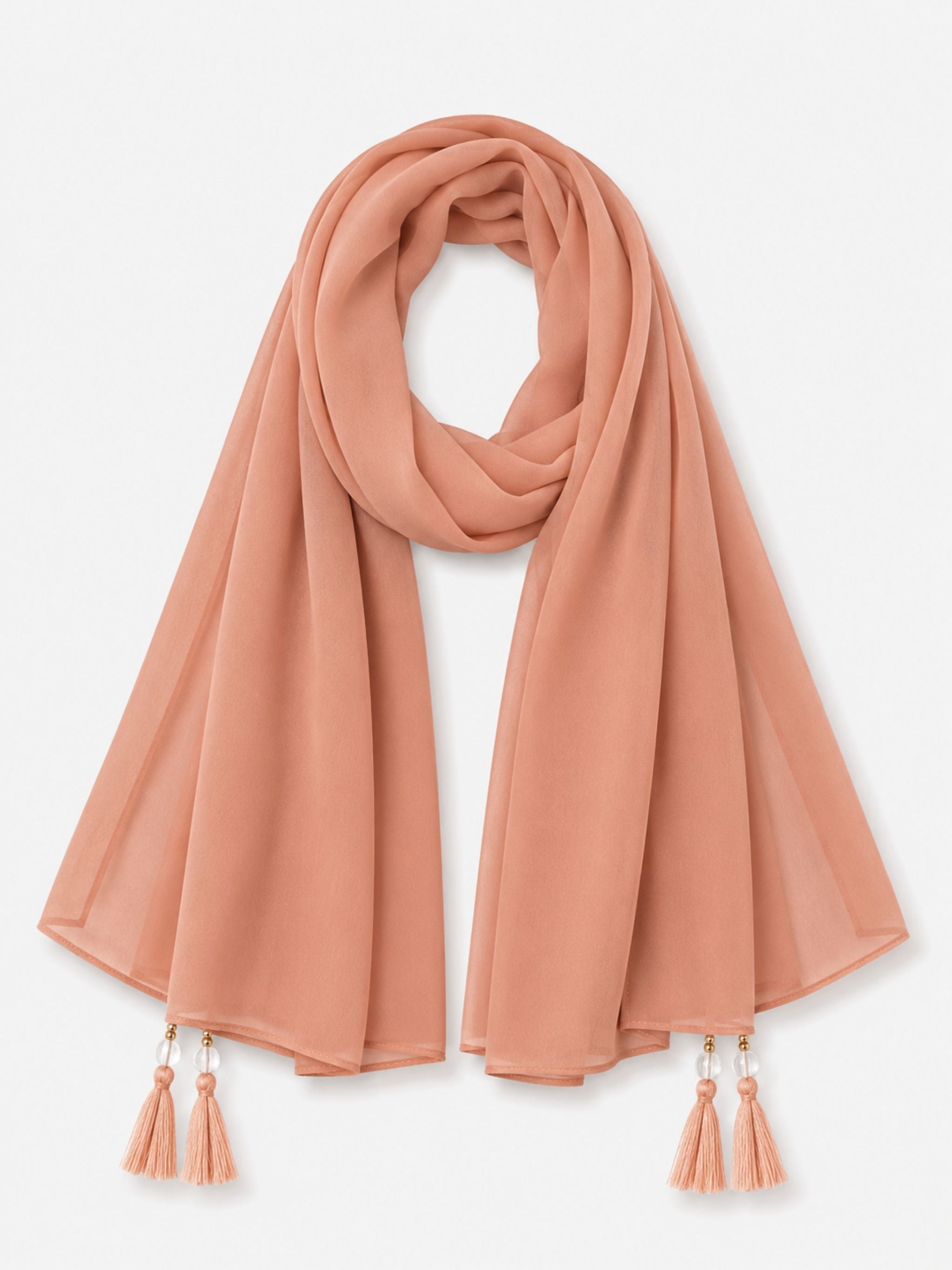Classic Tassel Georgette Hijabs