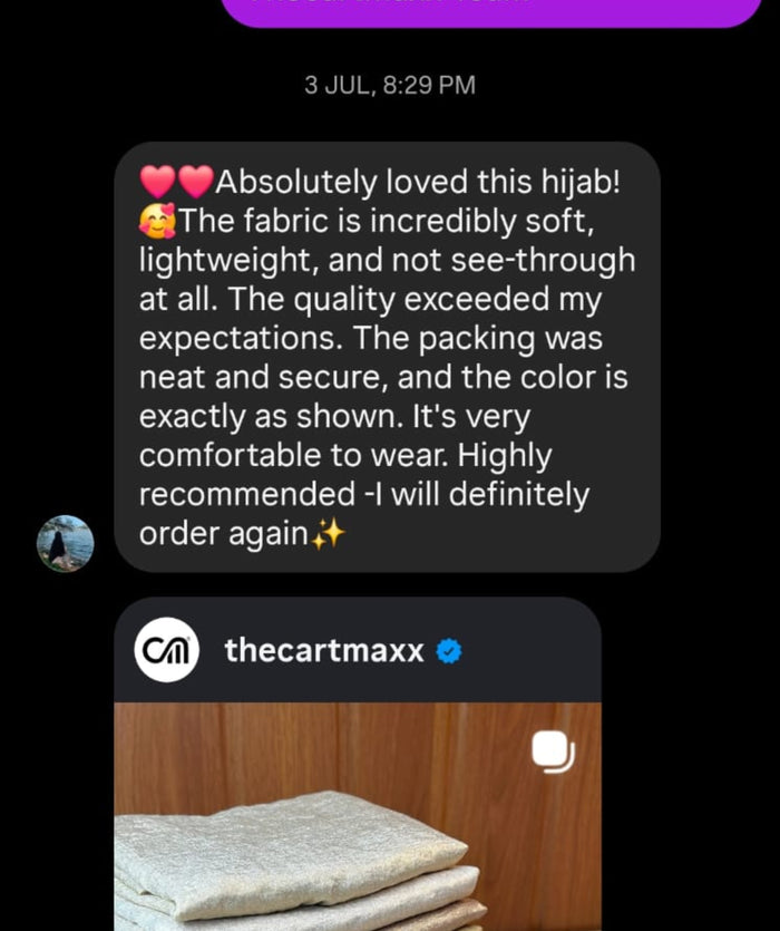Customer review screenshot
