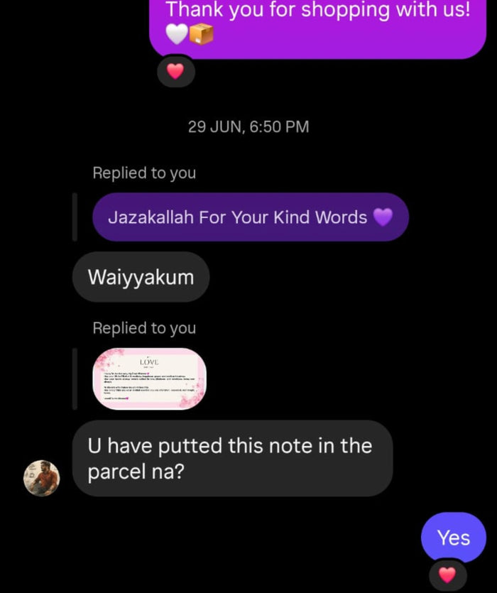 Customer review screenshot