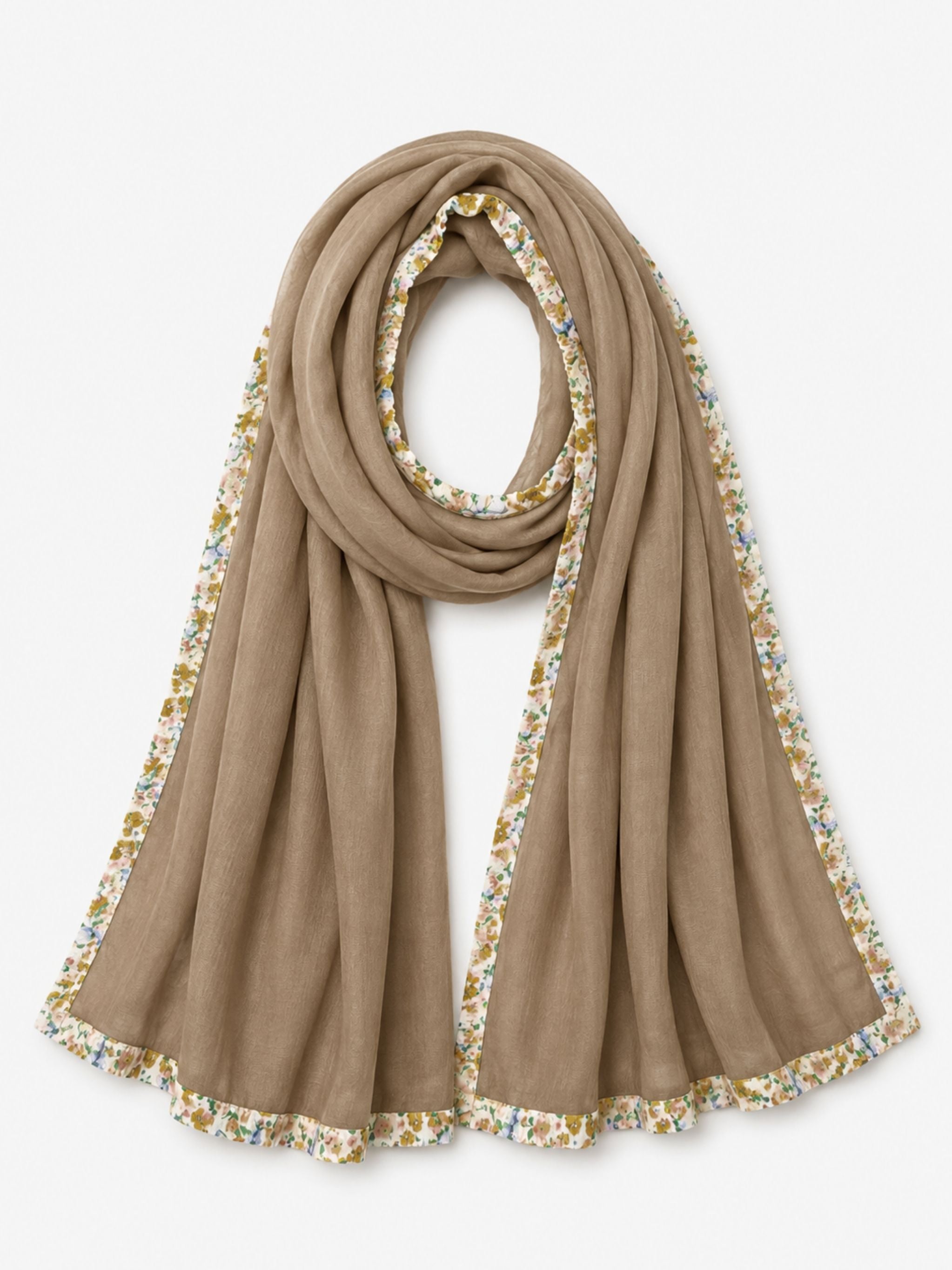 Luxe Crimson Bloom Hijabs
