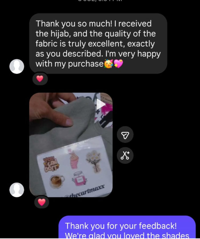 Customer review screenshot