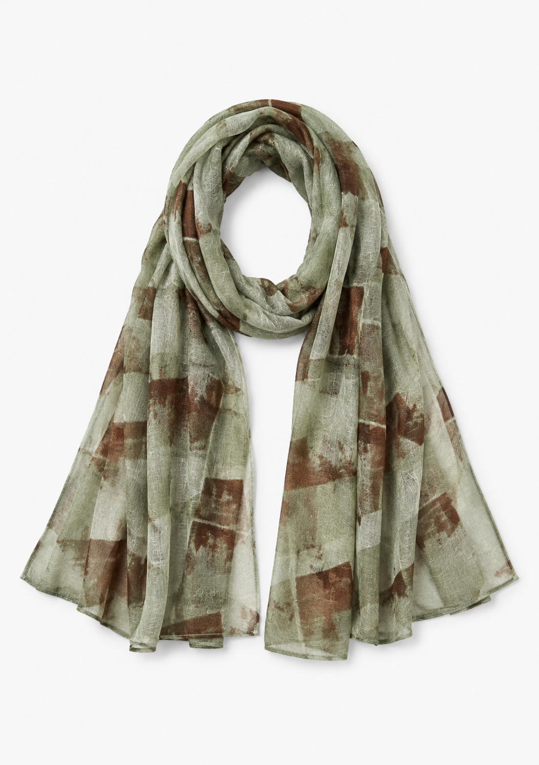 Gentleman Cotton-Linen Printed Hijabs