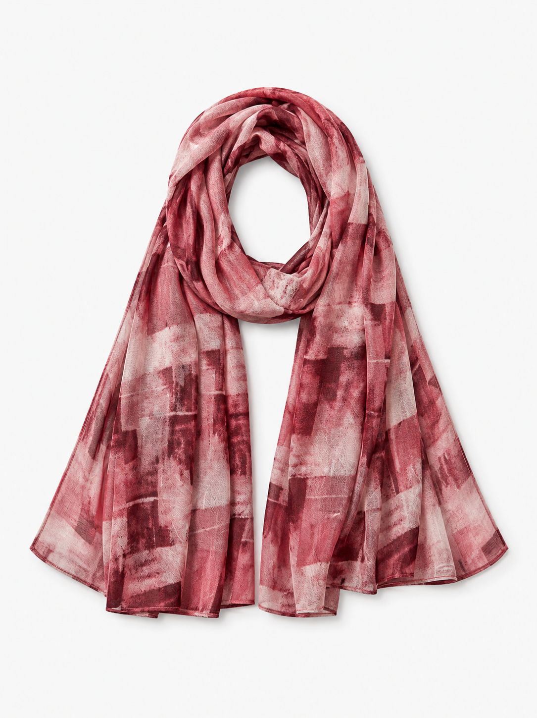 Gentleman Cotton-Linen Printed Hijabs