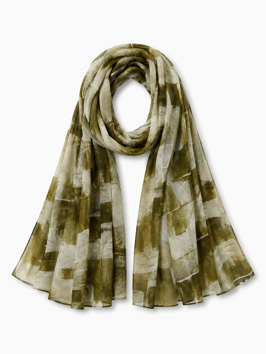Gentleman Cotton-Linen Printed Hijabs