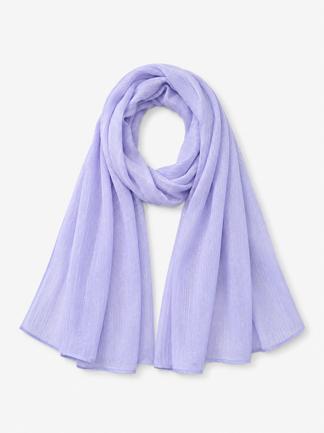 Crinkle Shimmer Chiffon Hijabs