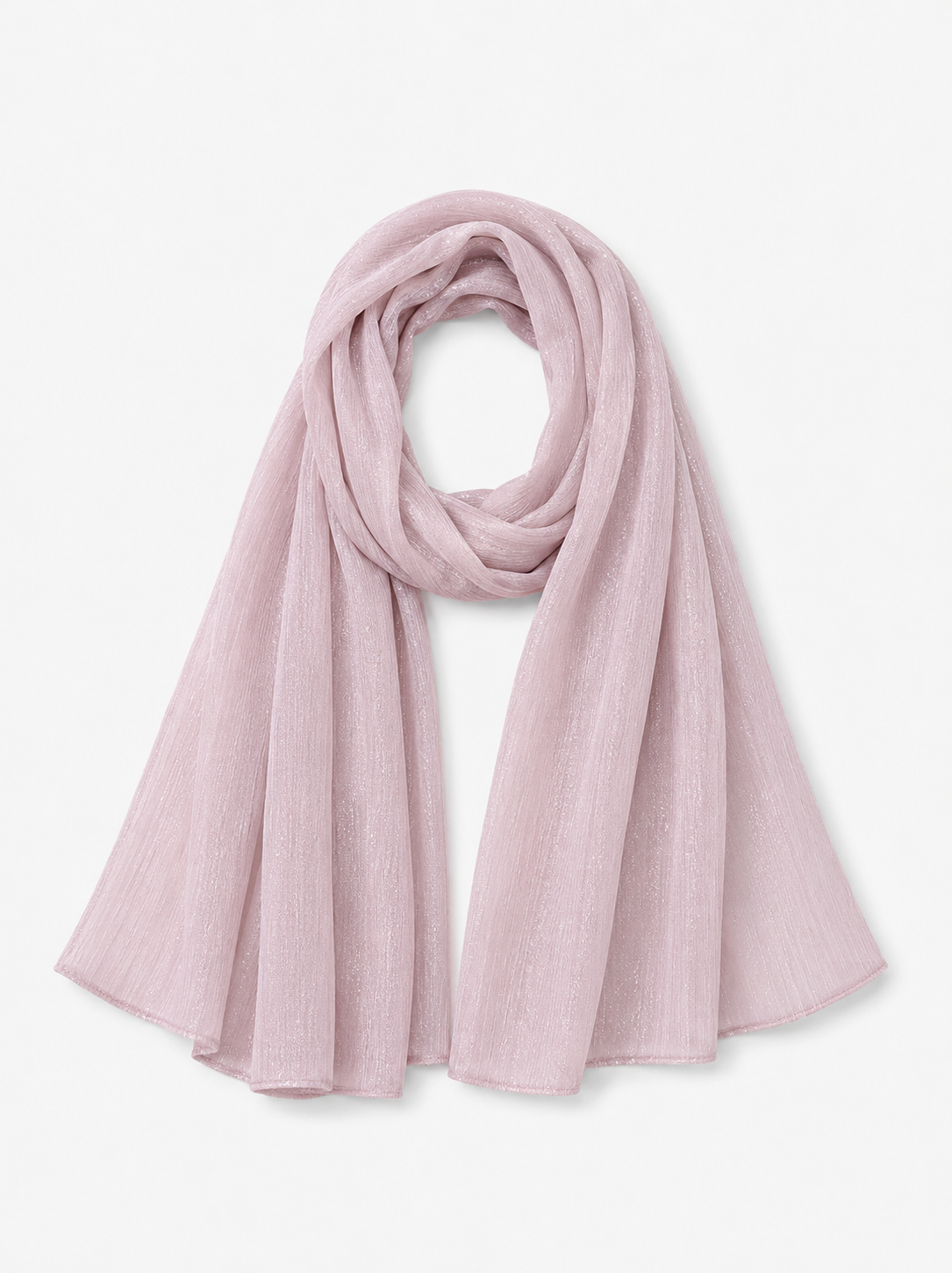 Crinkle Shimmer Chiffon Hijabs