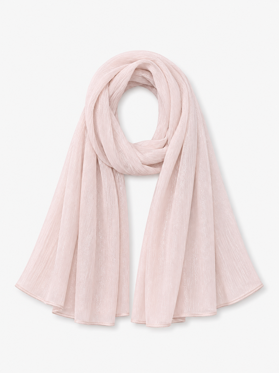 Crinkle Shimmer Chiffon Hijabs