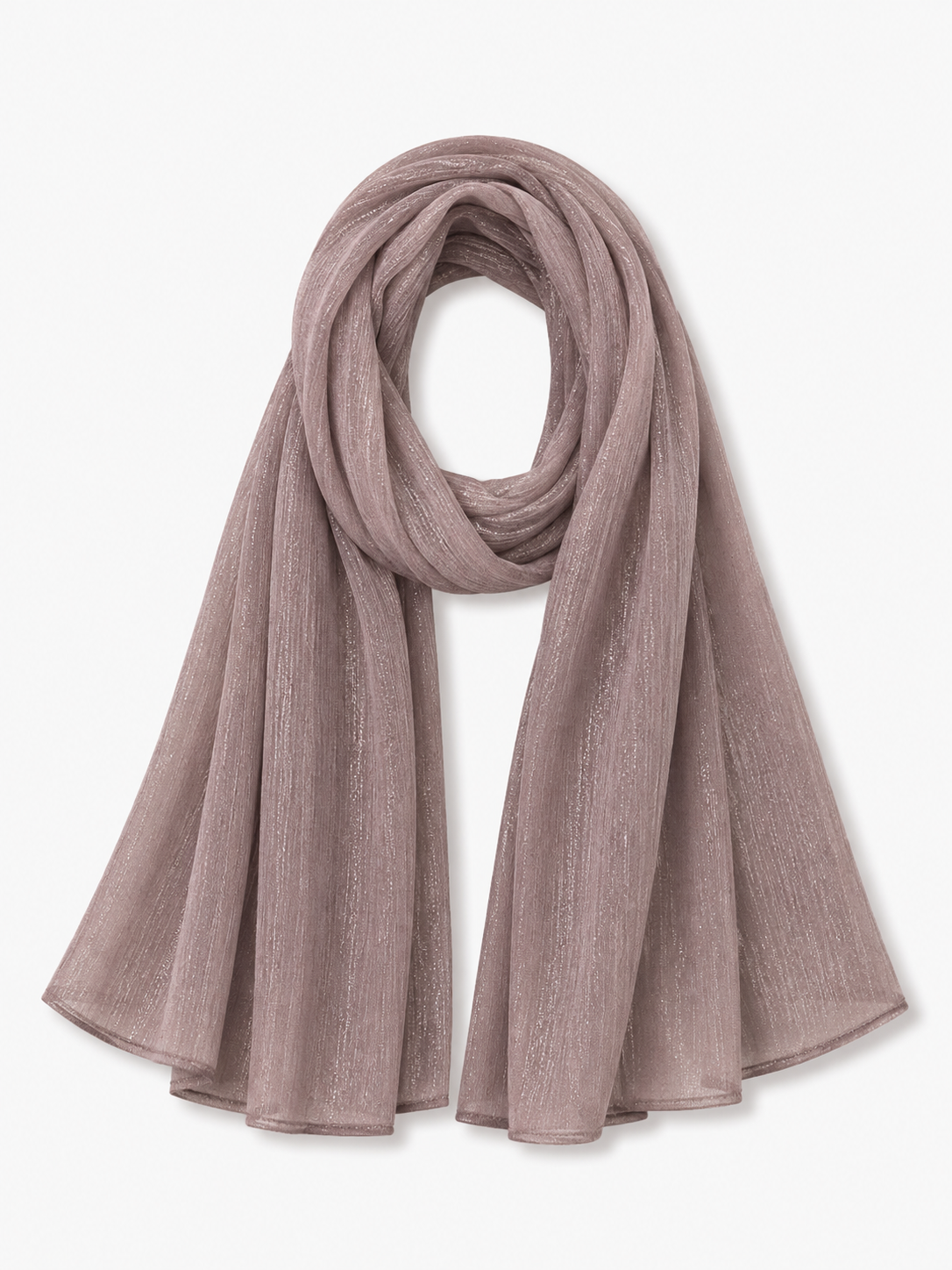 Crinkle Shimmer Chiffon Hijabs