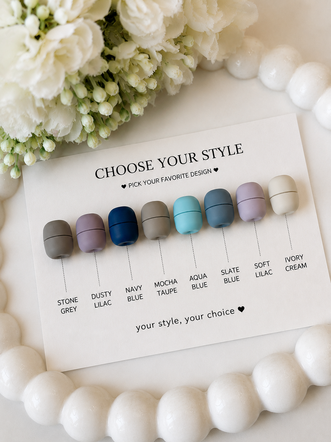 Matte Hijab Magnets For Women