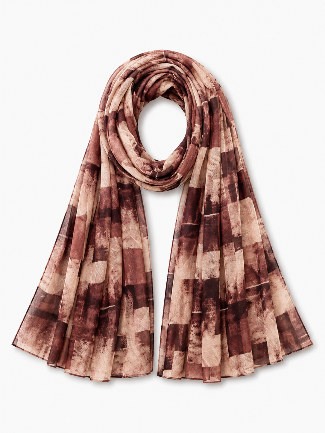 Gentleman Cotton-Linen Printed Hijabs