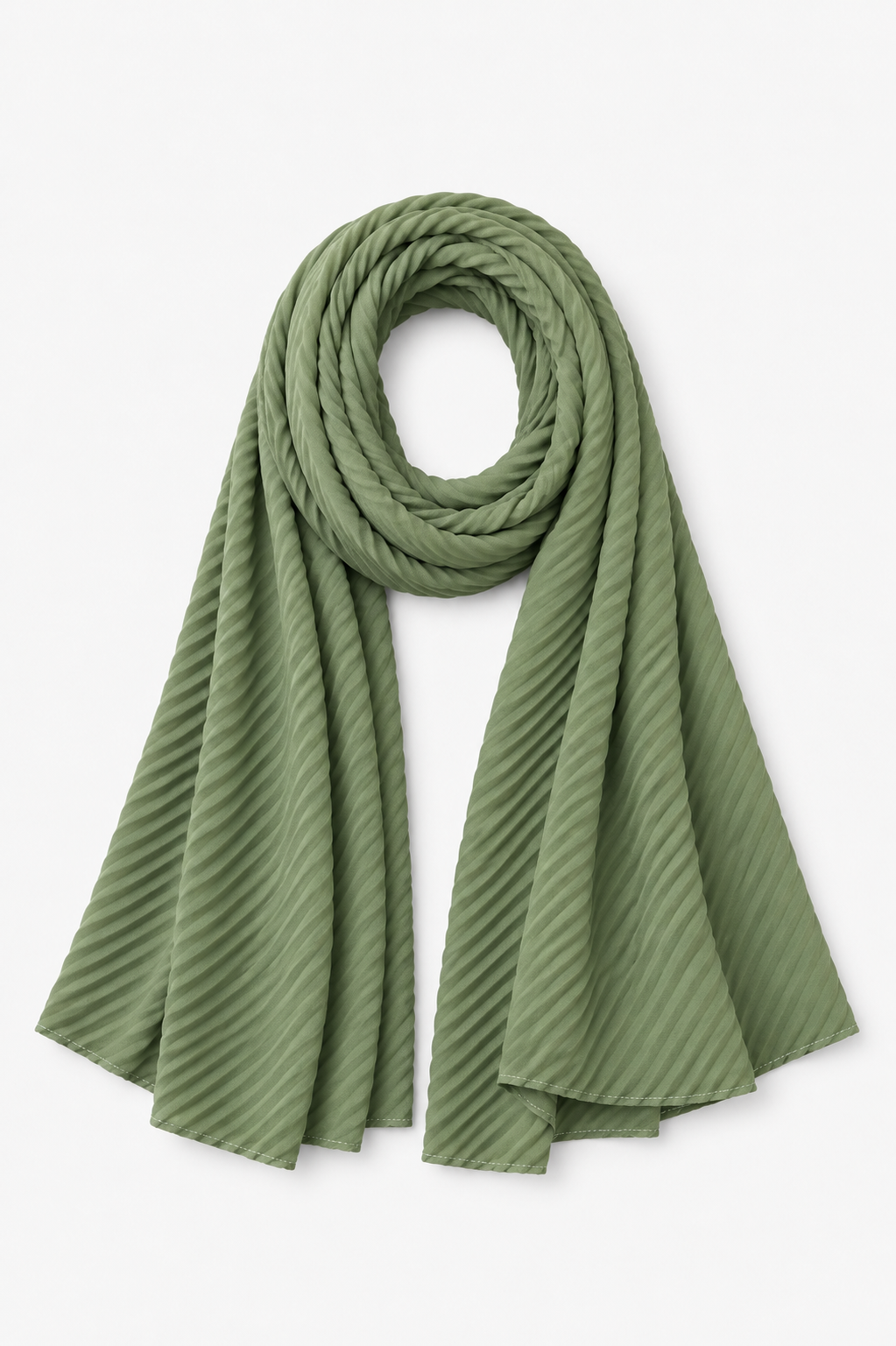 Classic Pleated Georgette Hijabs