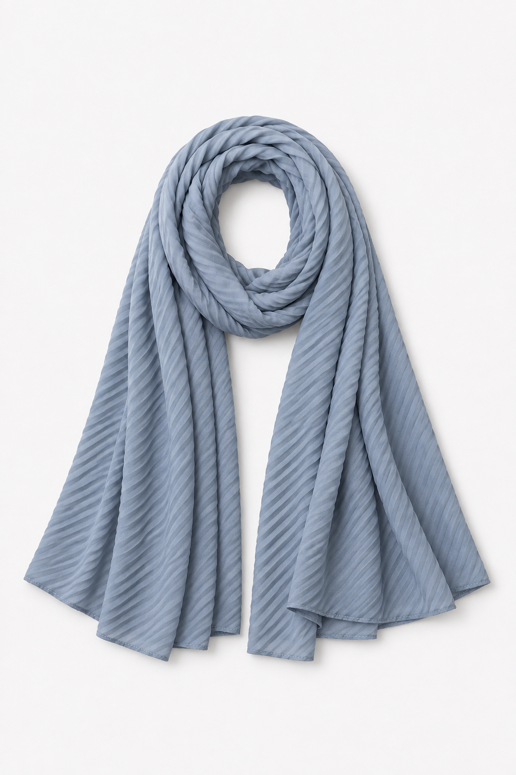 Classic Pleated Georgette Hijabs