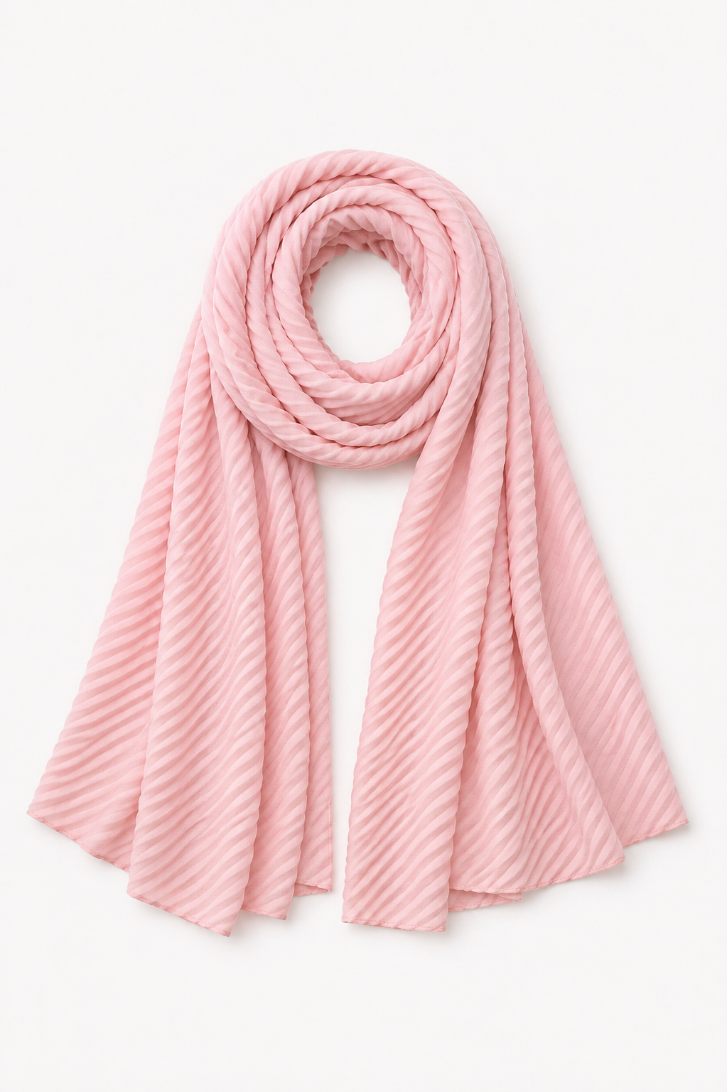 Classic Pleated Georgette Hijabs