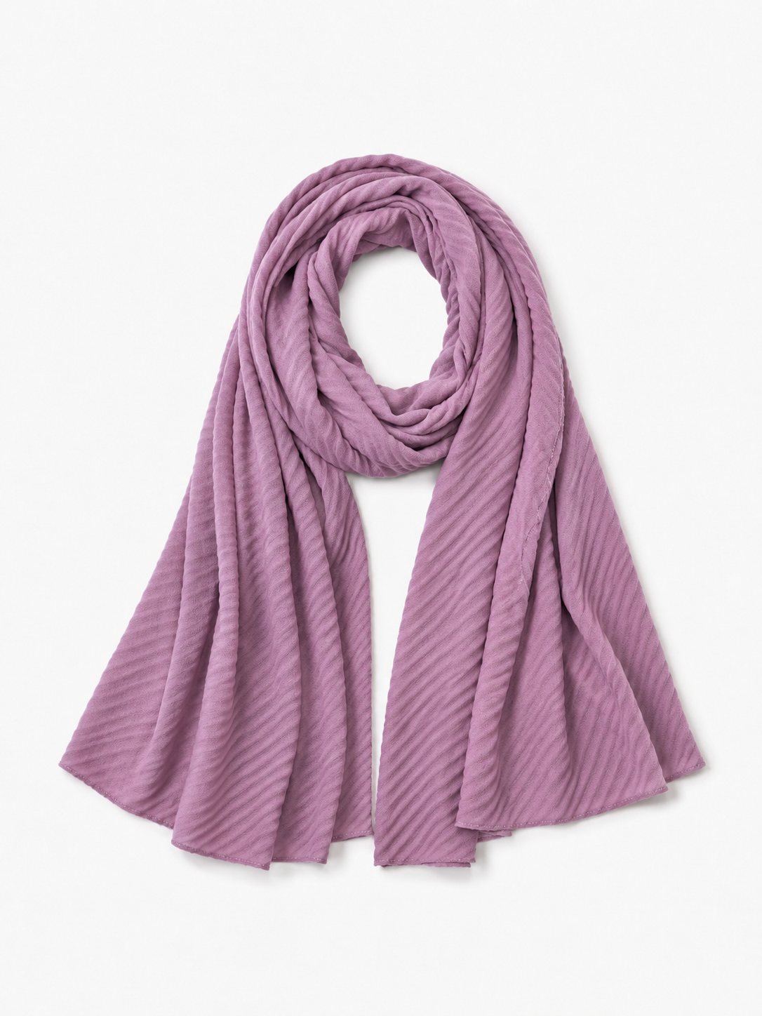 Classic Pleated Georgette Hijabs