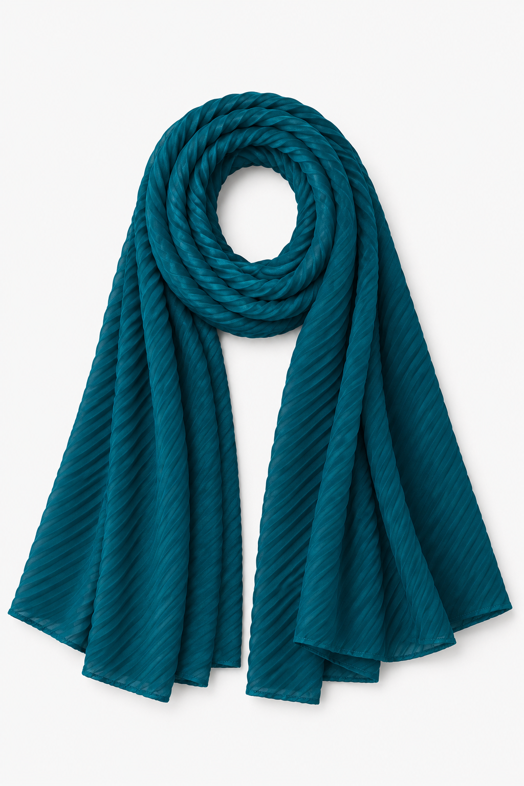 Classic Pleated Georgette Hijabs