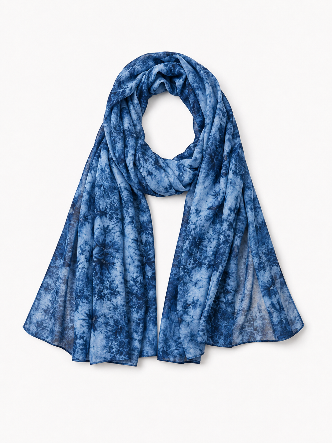 Watercolor Georgette Hijabs