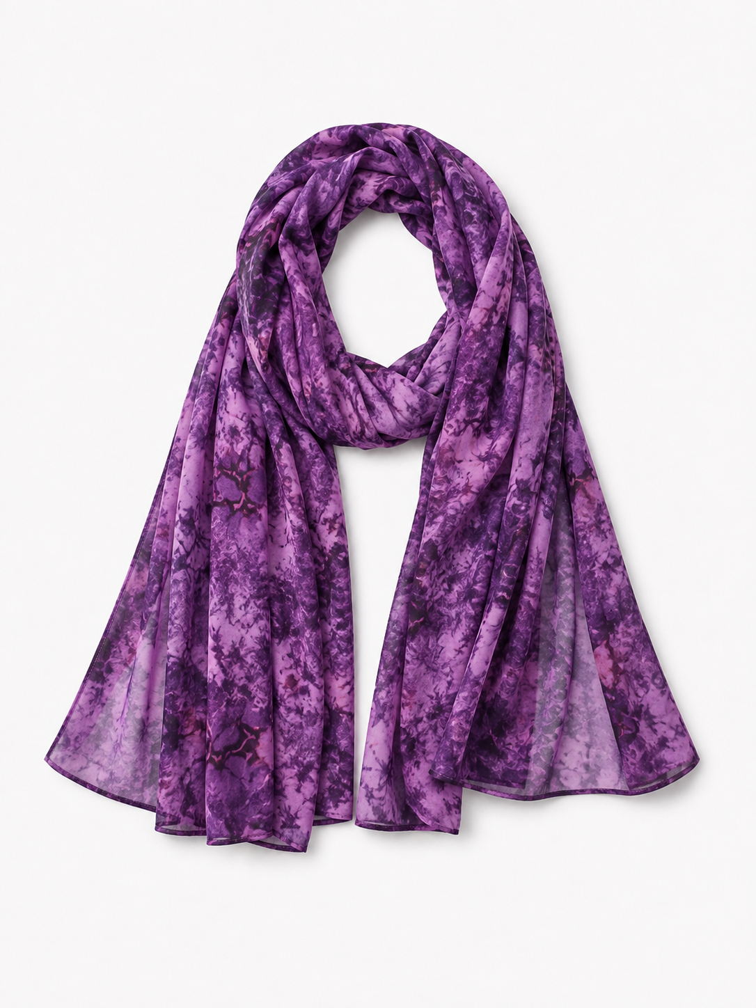 Watercolor Georgette Hijabs