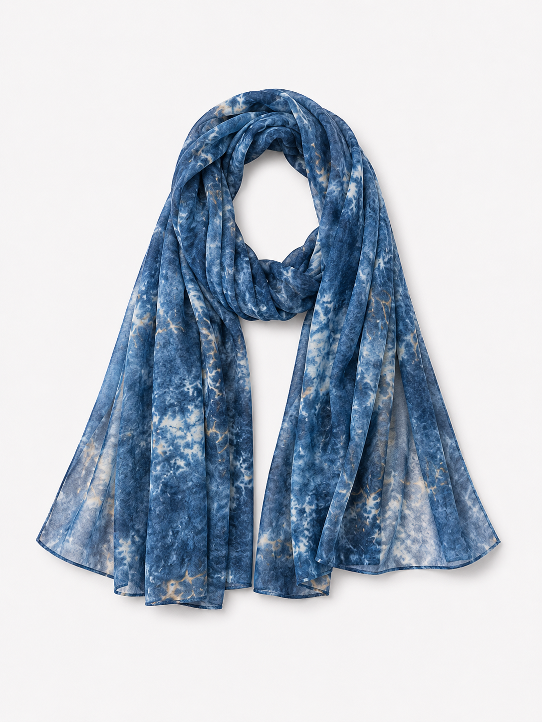 Watercolor Georgette Hijabs