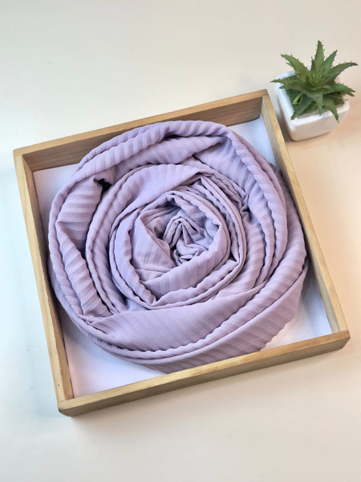 Classic Pleated Georgette Hijabs