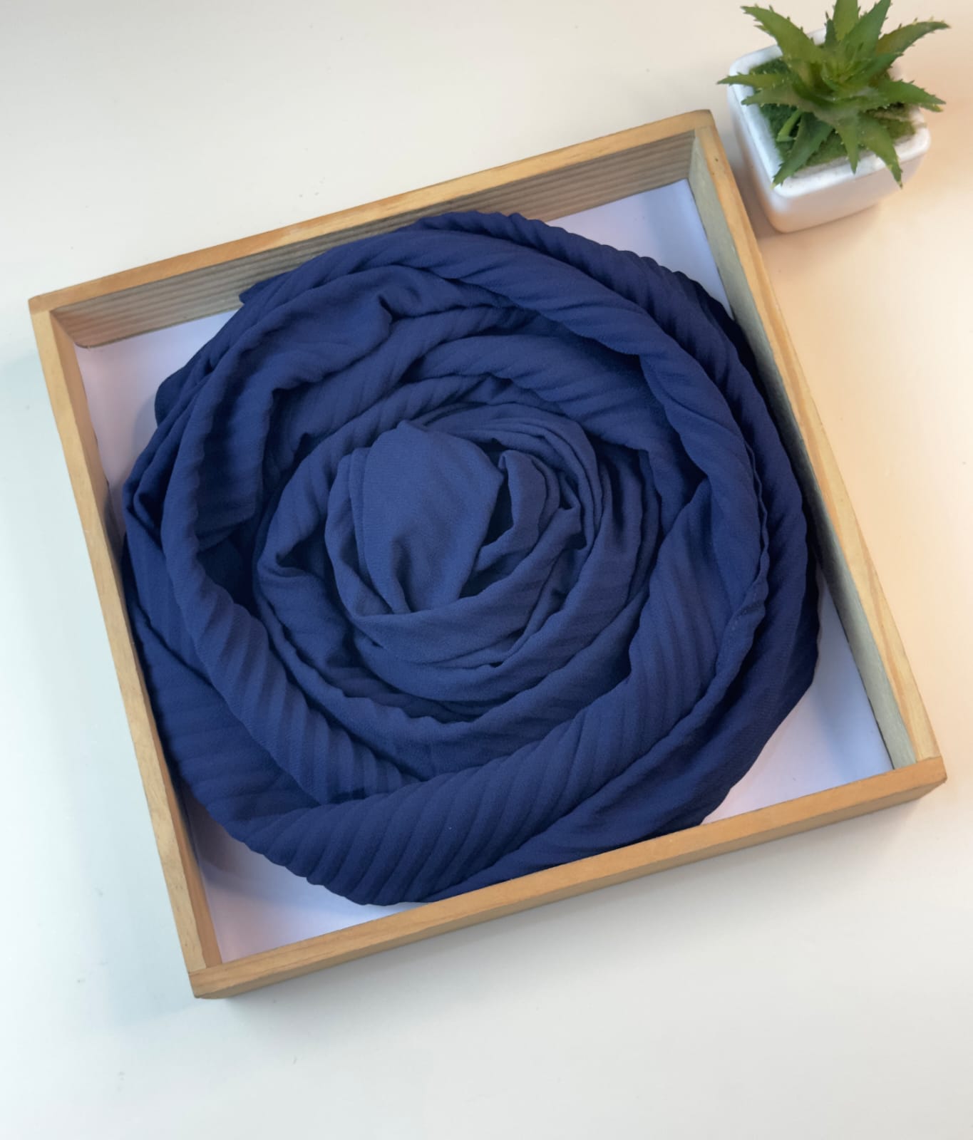 Classic Pleated Georgette Hijabs