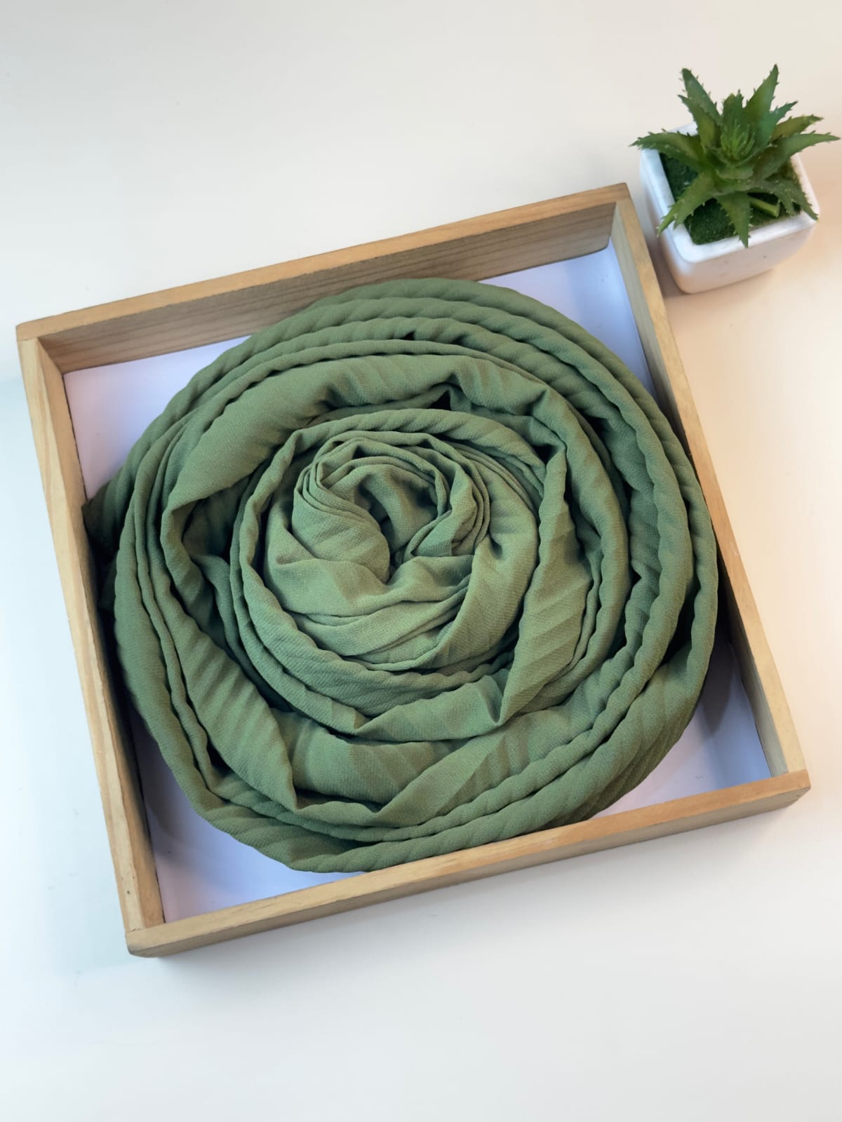 Classic Pleated Georgette Hijabs