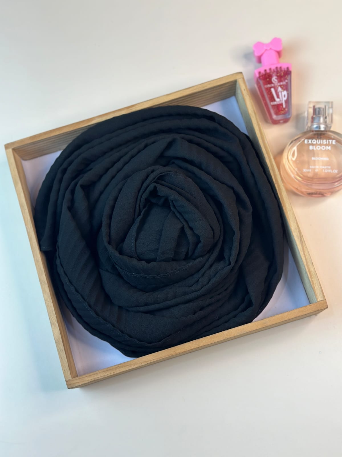 Classic Pleated Georgette Hijabs