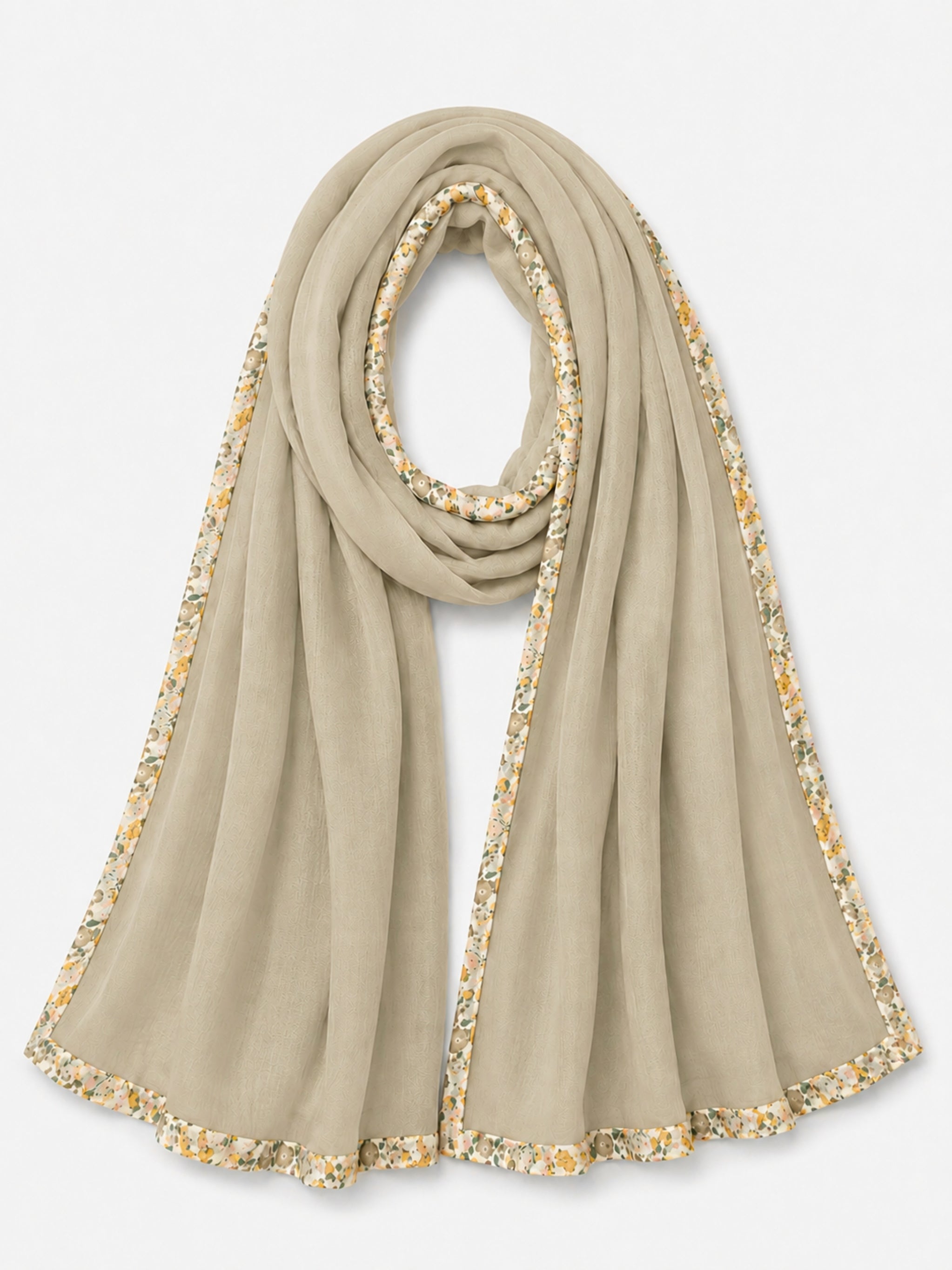 Luxe Crimson Bloom Hijabs