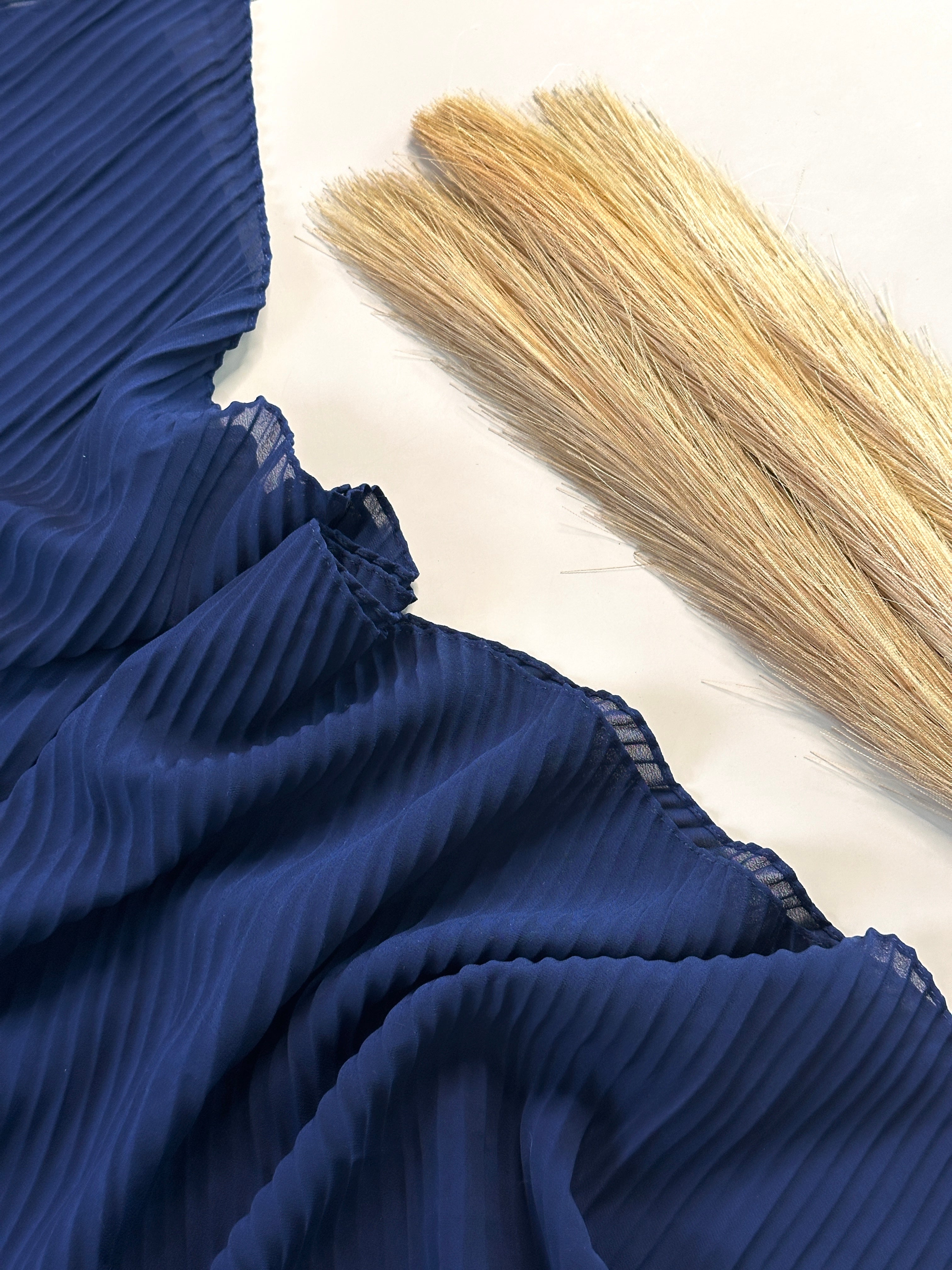 Classic Pleated Georgette Hijabs