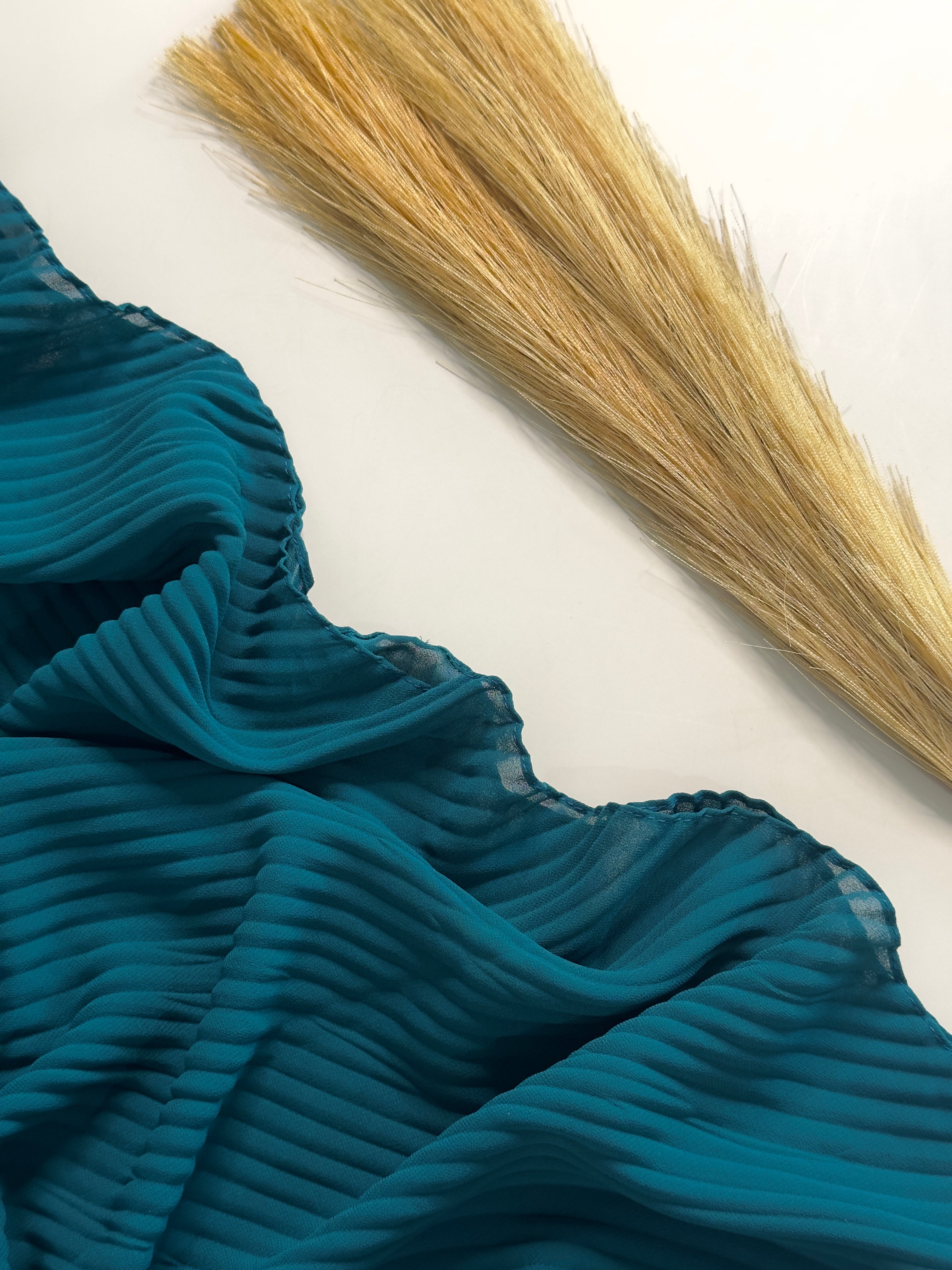 Classic Pleated Georgette Hijabs
